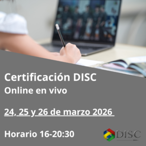 Curso Certificación 3x4,5 HORAS ONLINE EN VIVO 24, 25 y 26 de marzo 2026 HORARIO TARDE